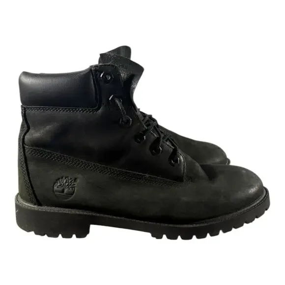 Timberland Premium Men’s Waterproof Boots Black Size 7 Utility Boots - Picture 2 of 8